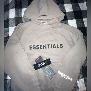 COPY - Taupe Essentials Hoodie.